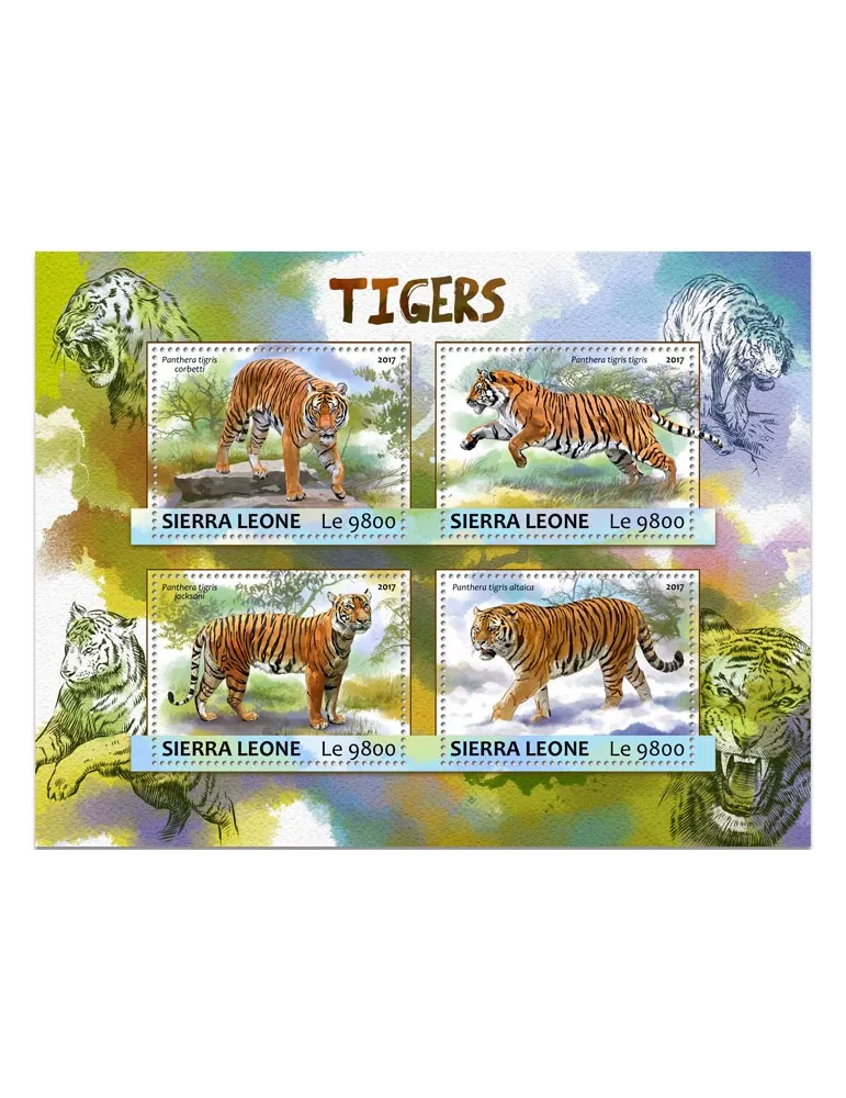 n° 6777/6780 - Timbre SIERRA LEONE Poste