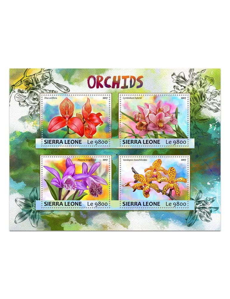 n° 6789/6792 - Timbre SIERRA LEONE Poste