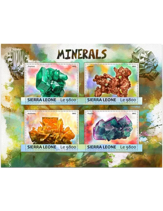 n° 6797/6800 - Timbre SIERRA LEONE Poste