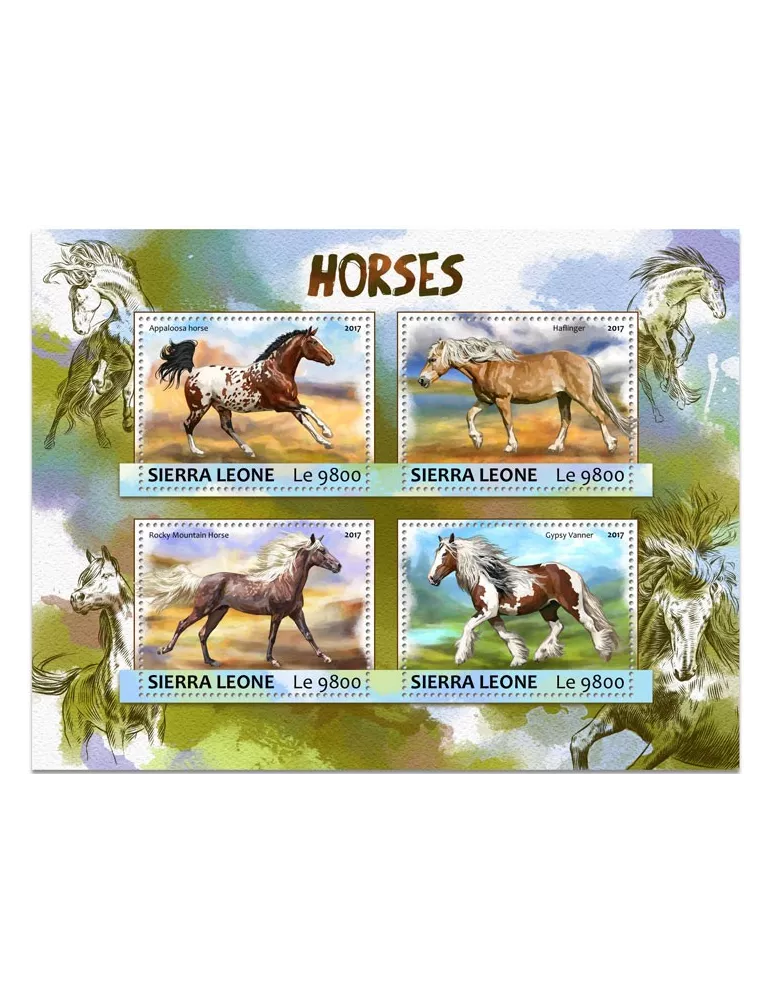 n° 6813/6816 - Timbre SIERRA LEONE Poste