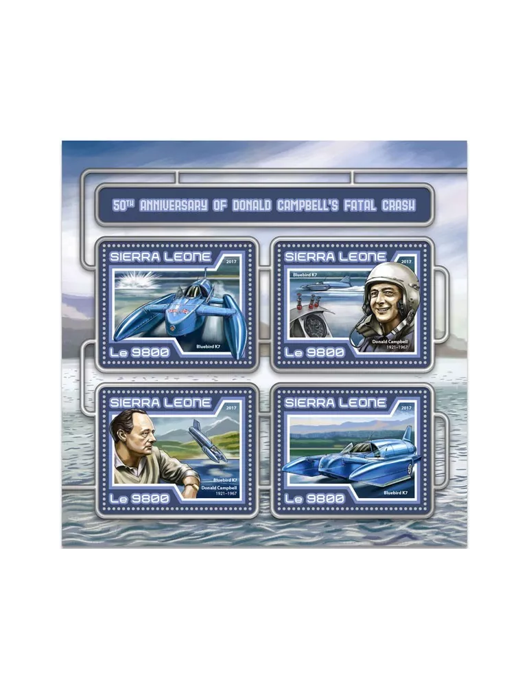 n° 6865/6868 - Timbre SIERRA LEONE Poste