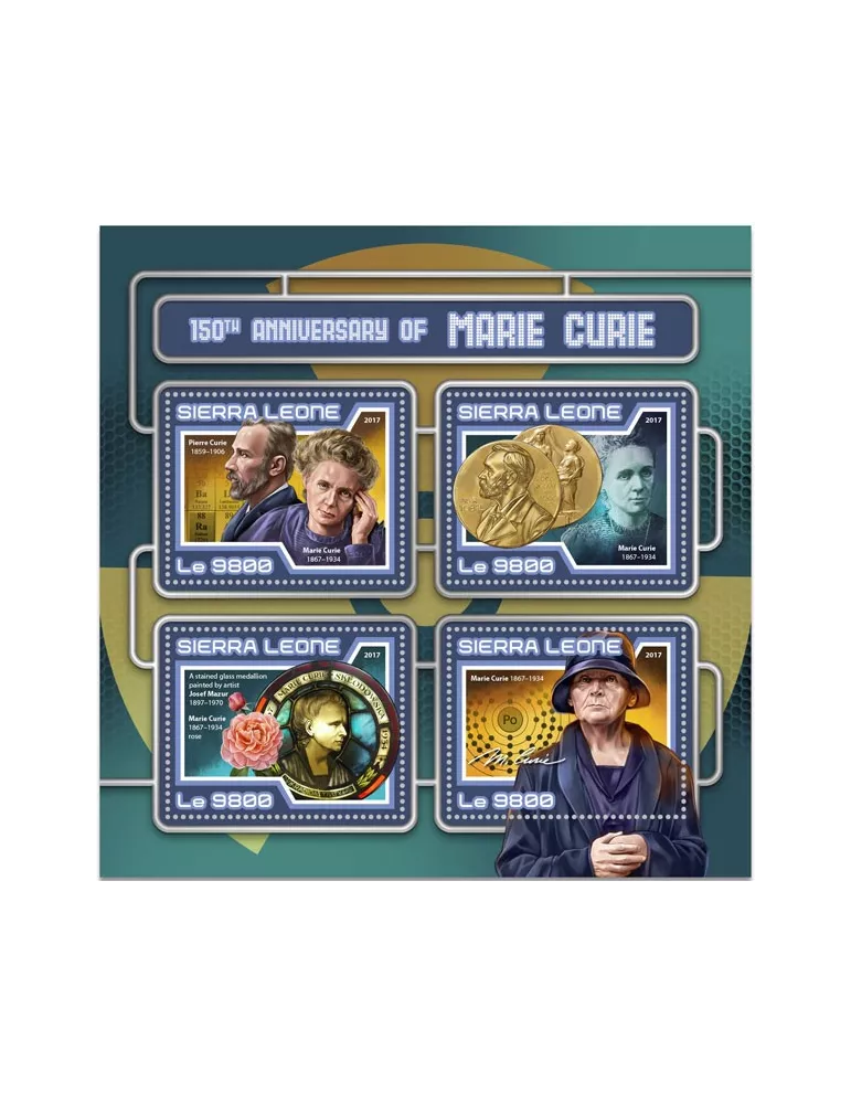 n° 6877/6880 - Timbre SIERRA LEONE Poste