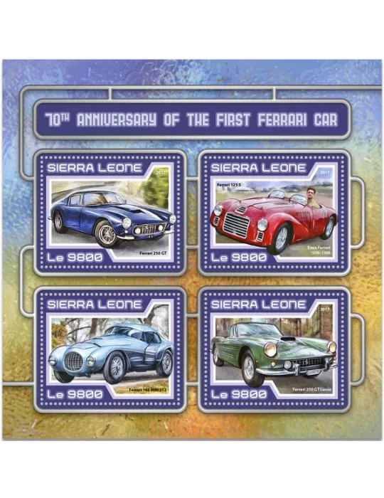 n° 6909/6912 - Timbre SIERRA LEONE Poste