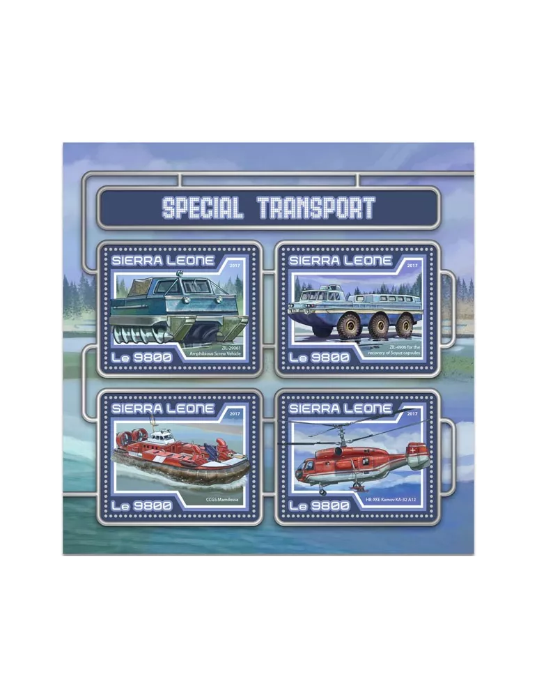 n° 6913/6916 - Timbre SIERRA LEONE Poste