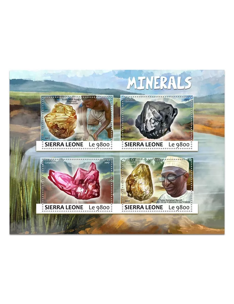 n° 6921/6924 - Timbre SIERRA LEONE Poste