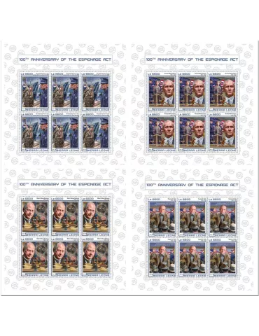 n° 6961/6964 - Timbre SIERRA LEONE Poste