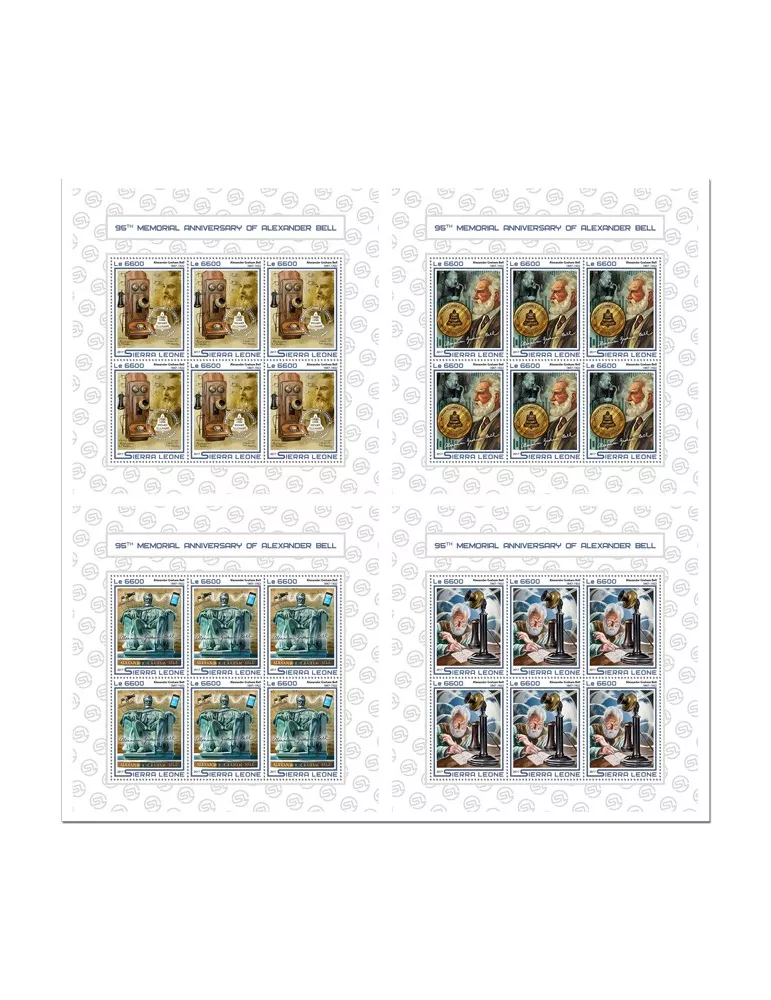 n° 6981/6984 - Timbre SIERRA LEONE Poste