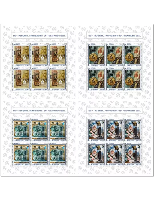 n° 6981/6984 - Timbre SIERRA LEONE Poste