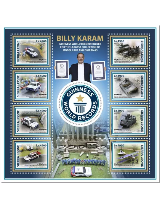 n° 7001/7008 - Timbre SIERRA LEONE Poste