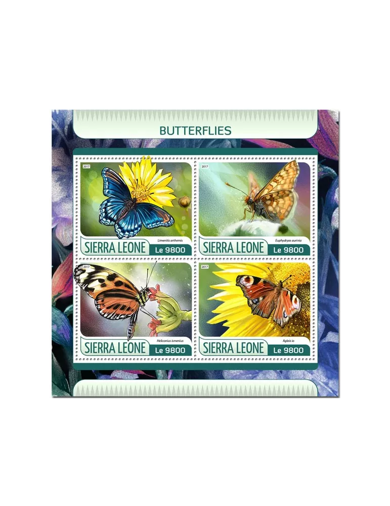 n° 7041/7044 - Timbre SIERRA LEONE Poste