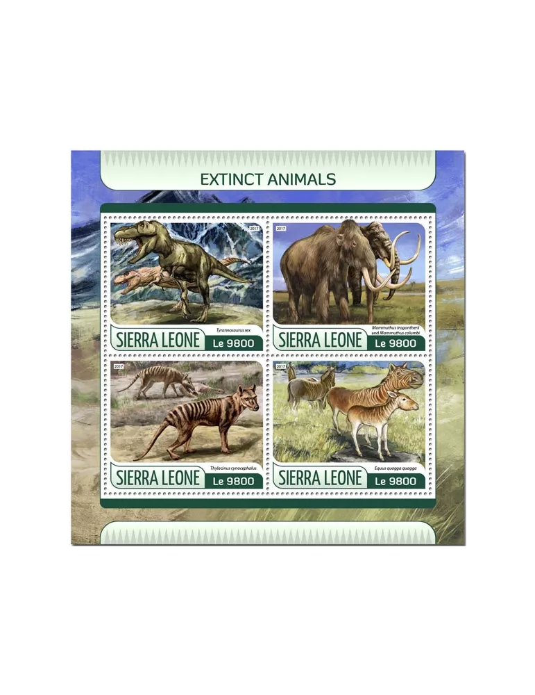 n° 7085/7088 - Timbre SIERRA LEONE Poste