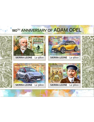 n° 7125/7128 - Timbre SIERRA LEONE Poste