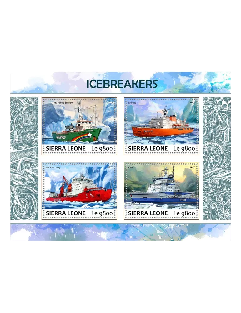 n° 7141/7144 - Timbre SIERRA LEONE Poste