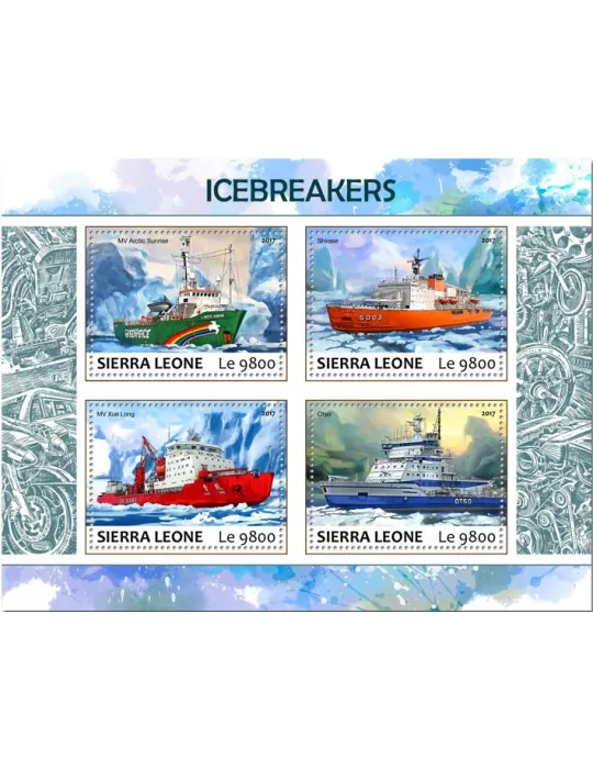 n° 7141/7144 - Timbre SIERRA LEONE Poste