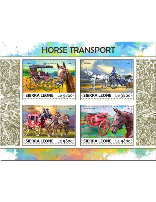 n° 7157/7160 - Timbre SIERRA LEONE Poste