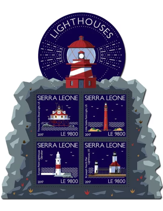 n° 7165/7168 - Timbre SIERRA LEONE Poste