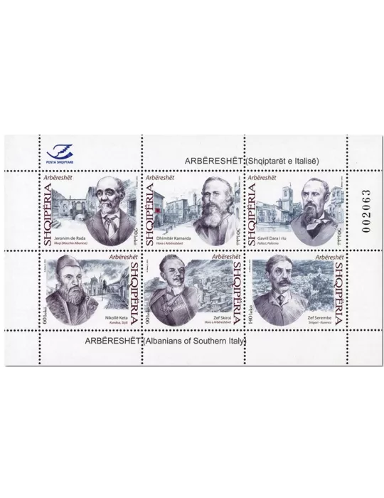 n° 3337/3342 - Timbre ALBANIE Poste