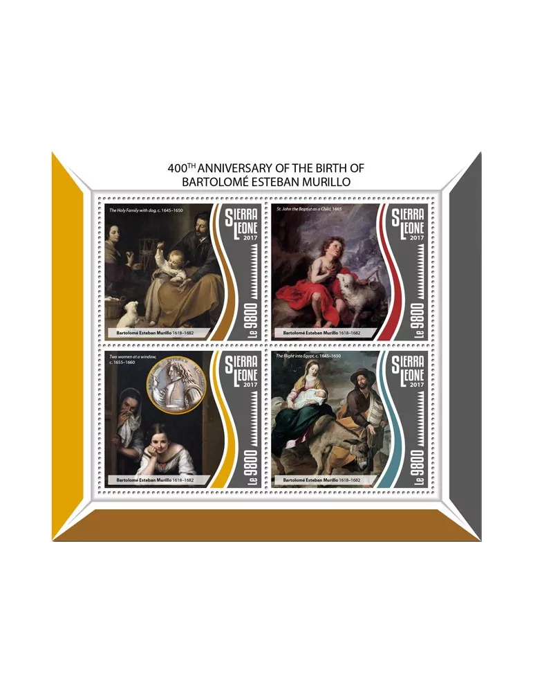 n° 7197/7200 - Timbre SIERRA LEONE Poste