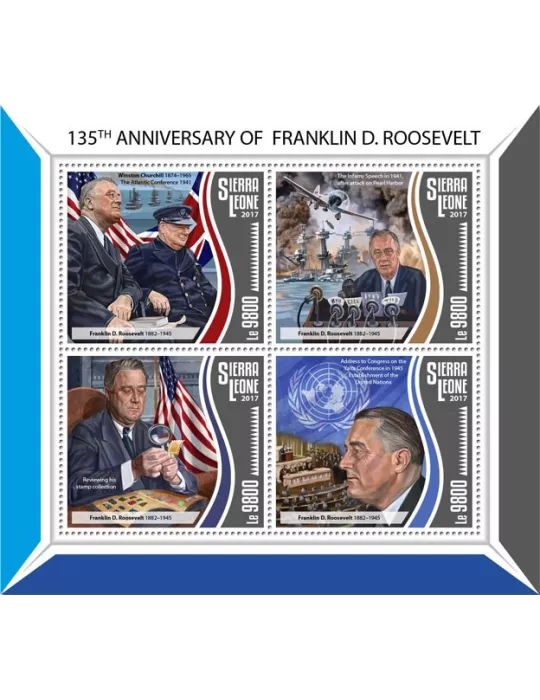 n° 7217/7220 - Timbre SIERRA LEONE Poste