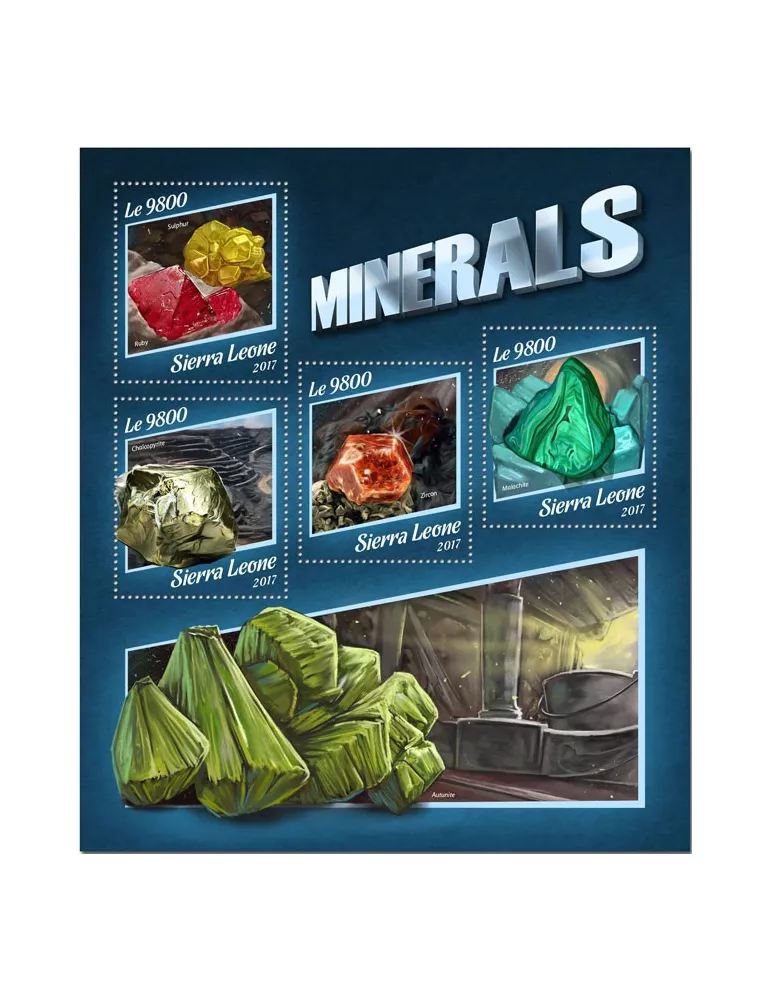 n° 7257/7260 - Timbre SIERRA LEONE Poste