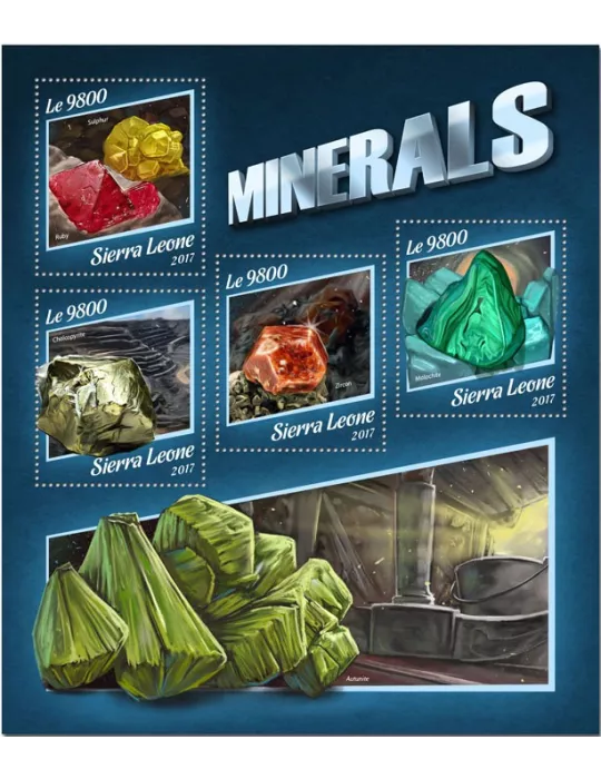 n° 7257/7260 - Timbre SIERRA LEONE Poste