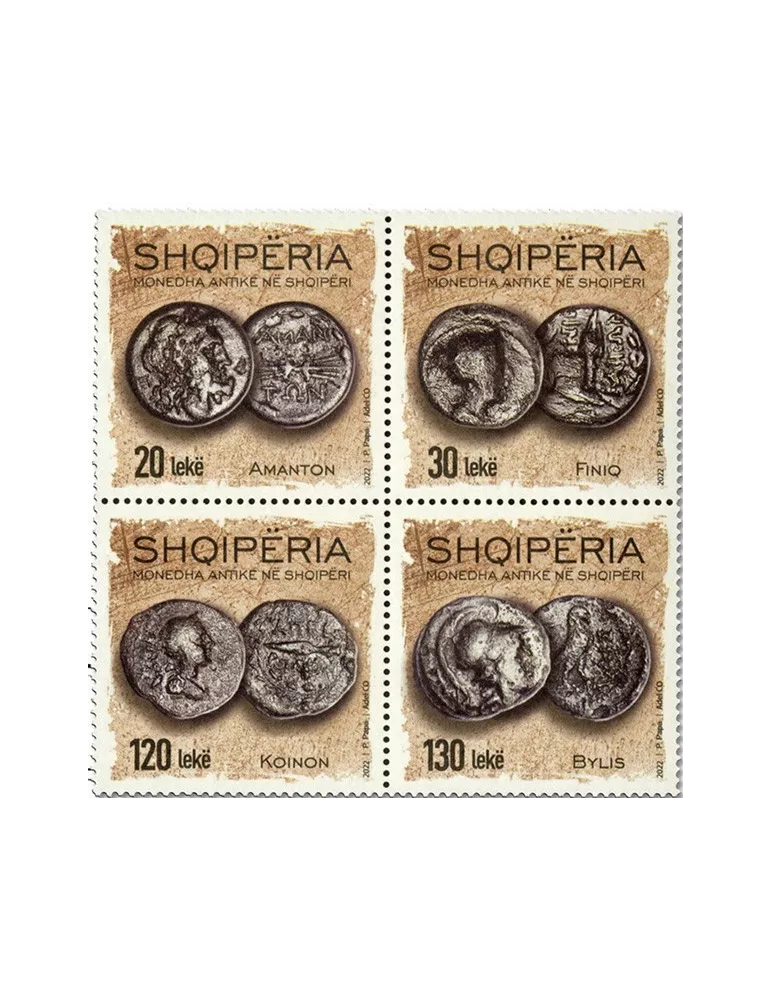 n° 3355/3358 - Timbre ALBANIE Poste