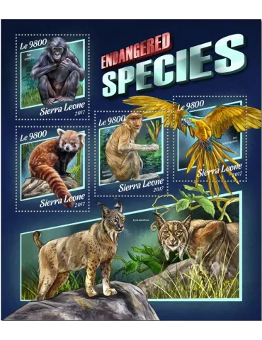 n° 7293/7296 - Timbre SIERRA LEONE Poste