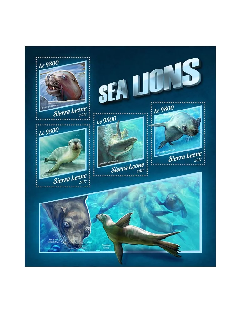 n° 7309/7312 - Timbre SIERRA LEONE Poste