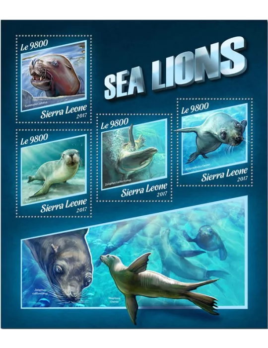 n° 7309/7312 - Timbre SIERRA LEONE Poste