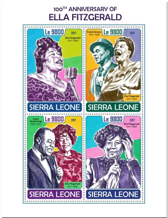 n° 7357/7360 - Timbre SIERRA LEONE Poste