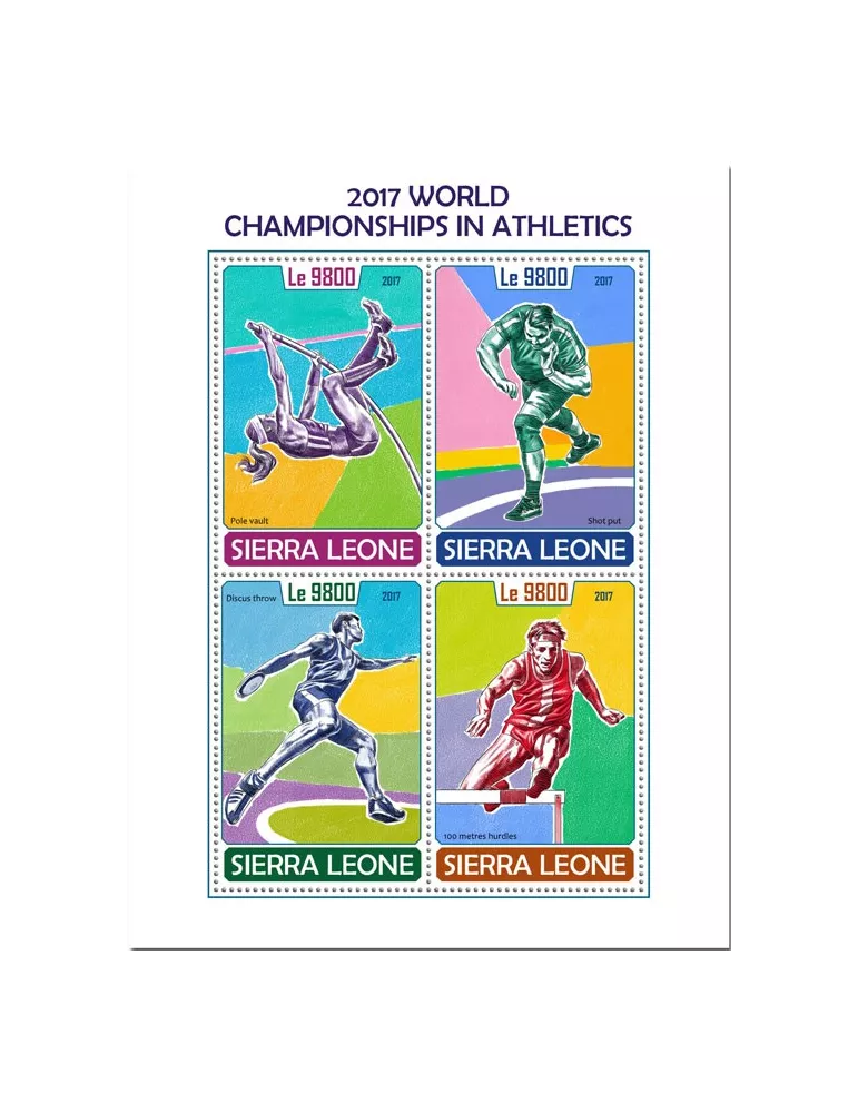 n° 7389/7392 - Timbre SIERRA LEONE Poste