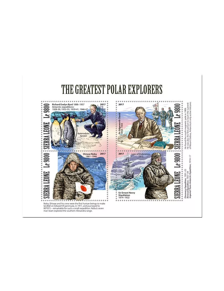 n° 7417/7420 - Timbre SIERRA LEONE Poste