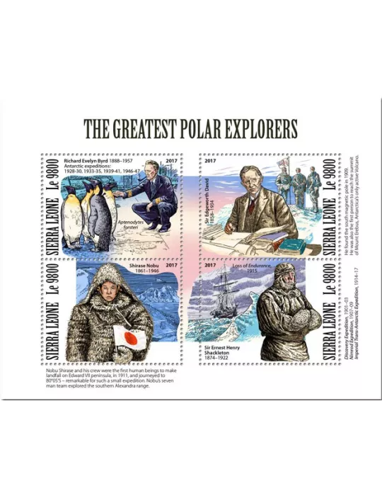 n° 7417/7420 - Timbre SIERRA LEONE Poste