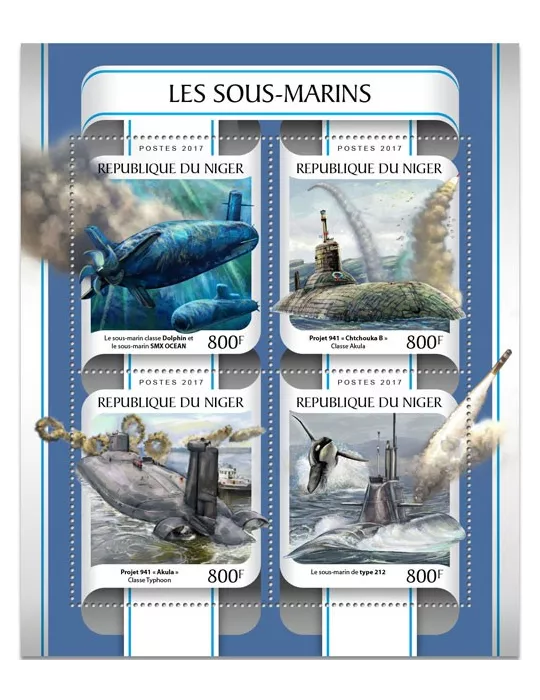 n° 3979/3982 - Timbre NIGER Poste