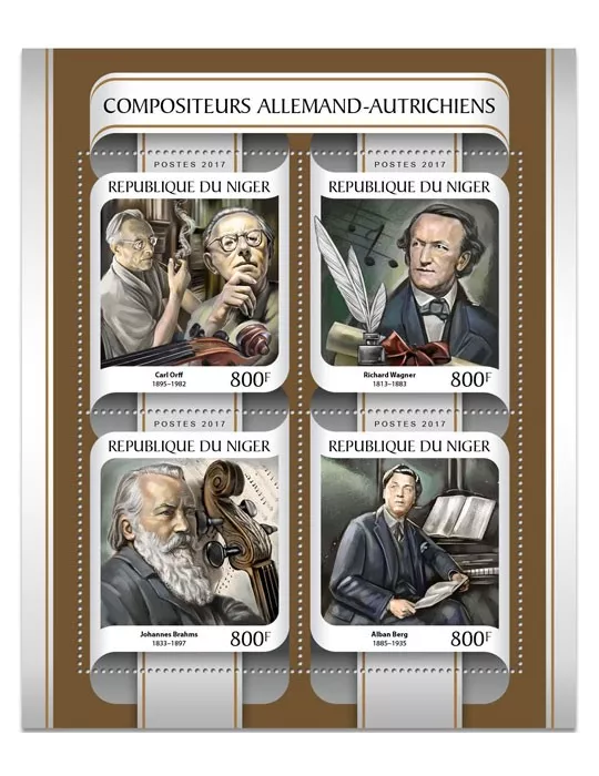 n° 4039/4042 - Timbre NIGER Poste