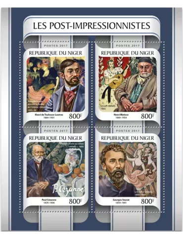 n° 4051/4054 - Timbre NIGER Poste