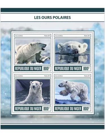 n° 4083/4086 - Timbre NIGER Poste