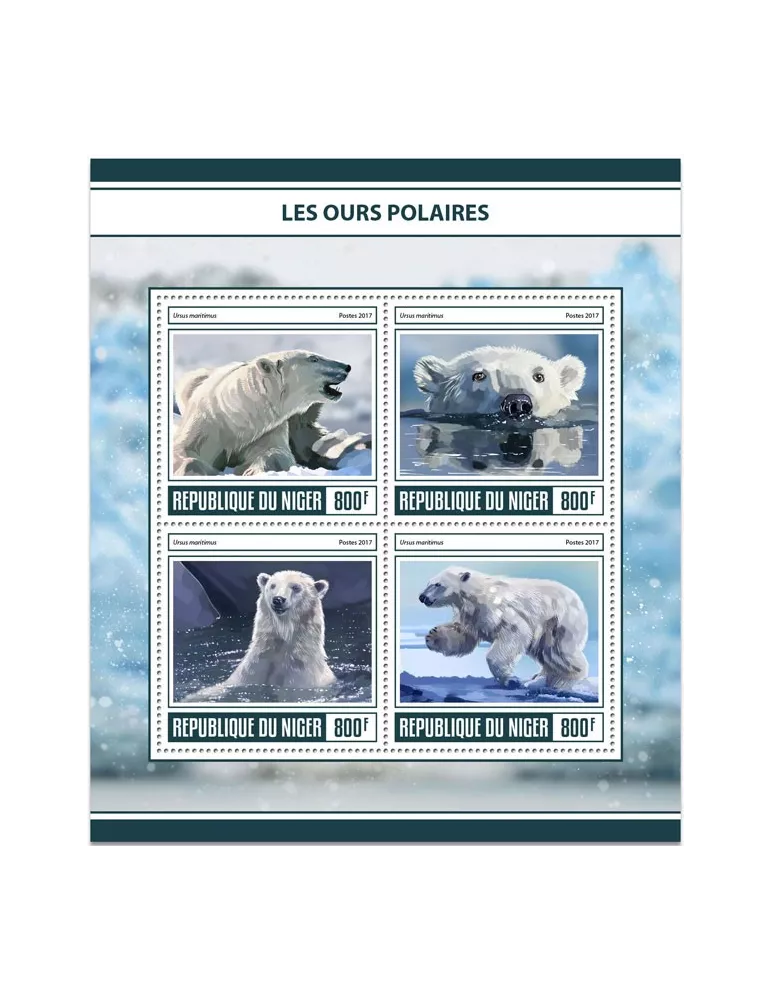 n° 4083/4086 - Timbre NIGER Poste