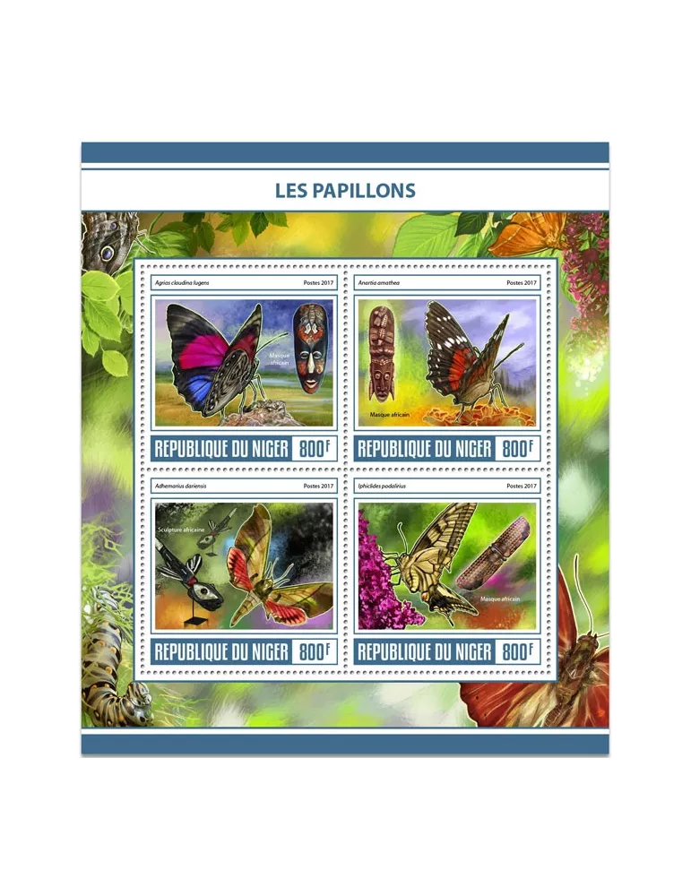 n° 4087/4090 - Timbre NIGER Poste