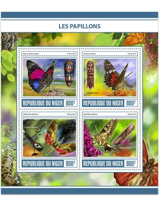 n° 4087/4090 - Timbre NIGER Poste