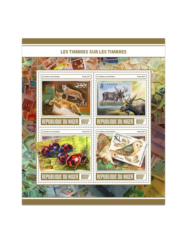 n° 4147/4150 - Timbre NIGER Poste