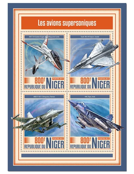 n° 4319/4322 - Timbre NIGER Poste