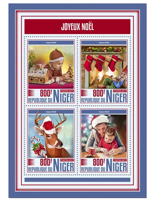 n° 4331/4334 - Timbre NIGER Poste