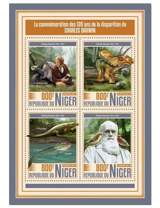 n° 4343/4346 - Timbre NIGER Poste