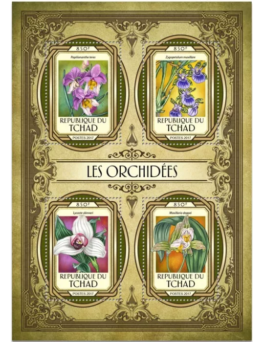 n° 1807/1810 - Timbre TCHAD Poste