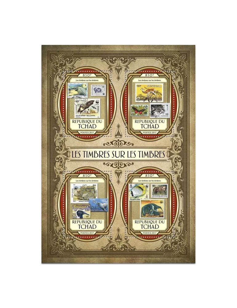 n° 1815/1818 - Timbre TCHAD Poste