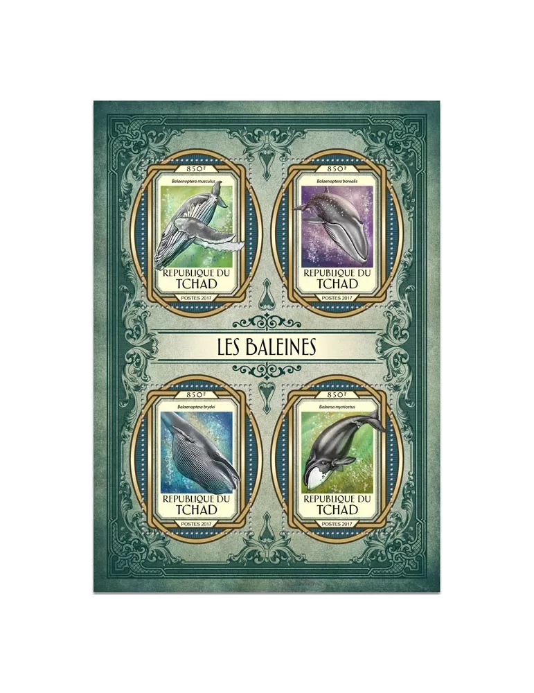 n° 1855/1858 - Timbre TCHAD Poste