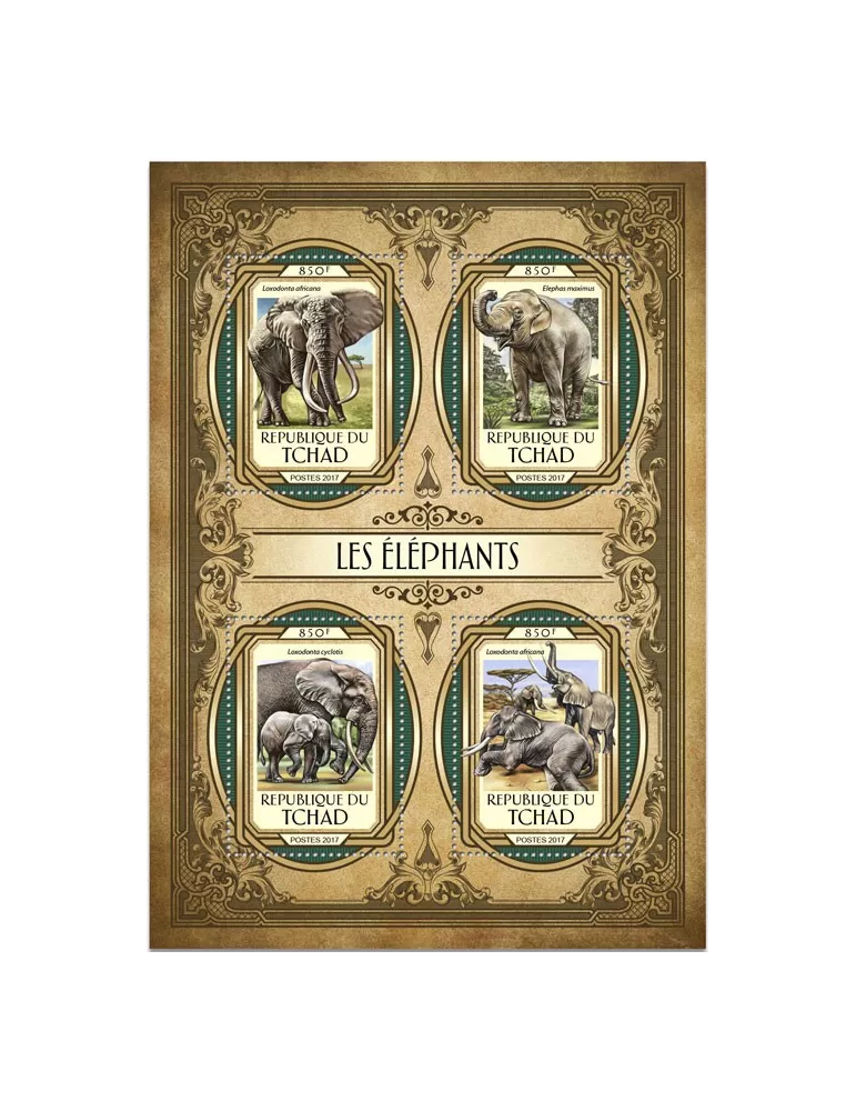 n° 1867/1870 - Timbre TCHAD Poste