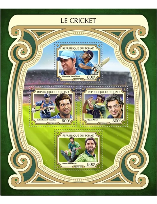 n° 1895/1898 - Timbre TCHAD Poste