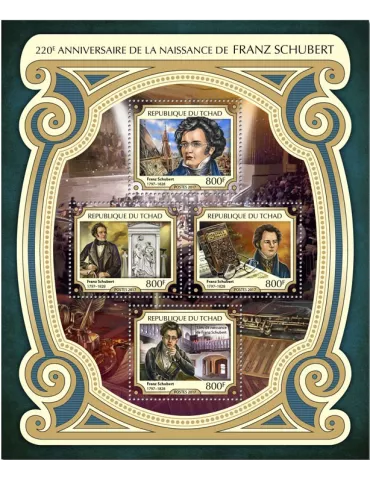 n° 1899/1902 - Timbre TCHAD Poste